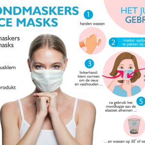 Mouth masks (5 pieces) - Image 5